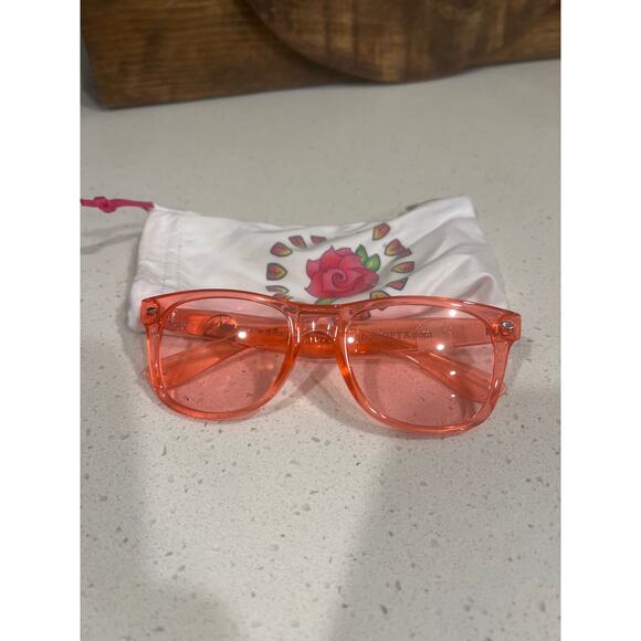 Rainbow OPTX Color Therapy Glasses in Rose Pink Sunglasses